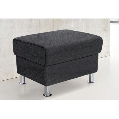 TRENDMANUFAKTUR Rondo Schwarzer Hocker - Hocker TRENDMANUFAKTUR Rondo Schwarzer Hocker - Hocker