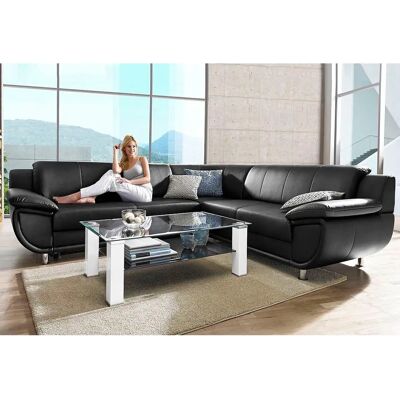 TRENDMANUFAKTUR Rondo Couch - Schwarz - 267x247 cm TRENDMANUFAKTUR Rondo Couch - Schwarz - 267x247 cm