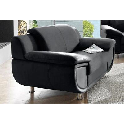 TRENDMANUFAKTUR Rondo Sessel - Breite Leder, Chromfüße TRENDMANUFAKTUR Rondo Sessel - Breite Leder, Chromfüße