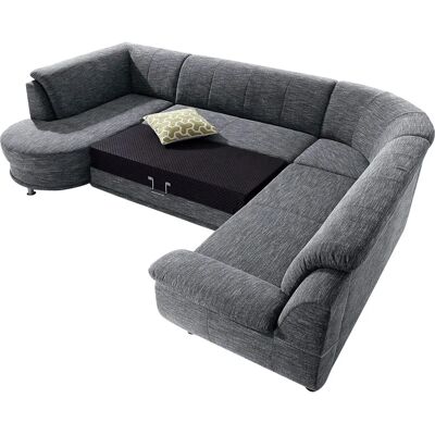 TRENDMANUFAKTUR Rondo U-Form Sofa - Grau TRENDMANUFAKTUR Rondo U-Form Sofa - Grau