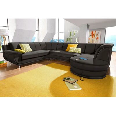 Trendmanufaktur Rondo U-Form Sofa - Naturleder Trendmanufaktur Rondo U-Form Sofa - Naturleder