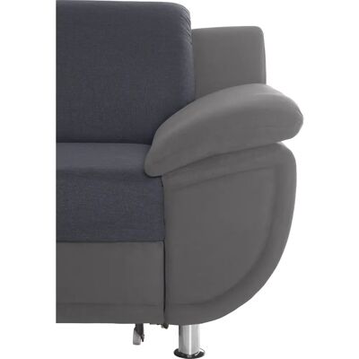Trendmanufaktur Rondo 3 Sofa - Modernes L-Form Microfaser Trendmanufaktur Rondo 3 Sofa - Modernes L-Form Microfaser