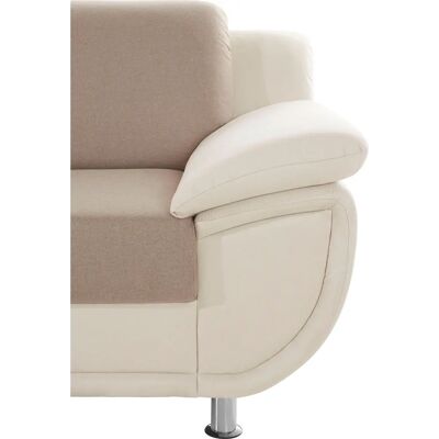 TRENDMANUFAKTUR Rondo 3 Beige Microfaser L-Form Couch - Sofas TRENDMANUFAKTUR Rondo 3 Beige Microfaser L-Form Couch - Sofas