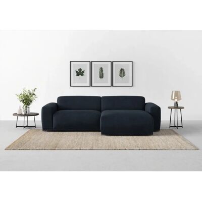TRENDMANUFAKTUR Braga Blau L-Form Sofa - Sofa TRENDMANUFAKTUR Braga Blau L-Form Sofa - Sofa