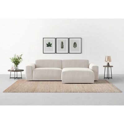 Trendmanufaktur Braga - Modernes L-Form Sofa mit Breitcord Trendmanufaktur Braga - Modernes L-Form Sofa mit Breitcord
