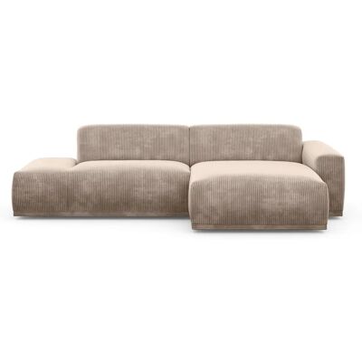 Trendmanufaktur Braga Beige L-Form Sofa - Sofa Trendmanufaktur Braga Beige L-Form Sofa - Sofa