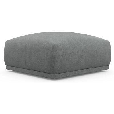 TRENDMANUFAKTUR Braga - Grau Streifen, 85x42x85 cm, weiches LENNON Gewebe - Hocker TRENDMANUFAKTUR Braga - Grau Streifen, 85x42x85 cm, weiches LENNON Gewebe - Hocker