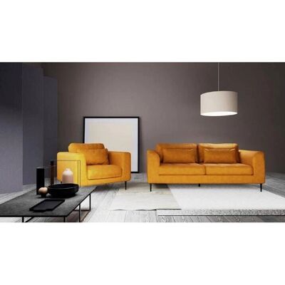Trendmanufaktur Luzi Loungesessel - Samtvelours, Hochbeine, 96cm Trendmanufaktur Luzi Loungesessel - Samtvelours, Hochbeine, 96cm