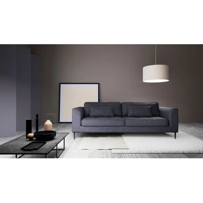 Trendmanufaktur Luzi Velourssofa - 3-Sitzer, Blau Trendmanufaktur Luzi Velourssofa - 3-Sitzer, Blau
