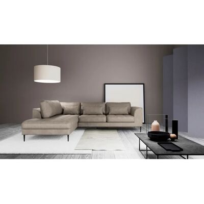 TRENDMANUFAKTUR Luzi Velours L-Form Sofa - Sofa TRENDMANUFAKTUR Luzi Velours L-Form Sofa - Sofa