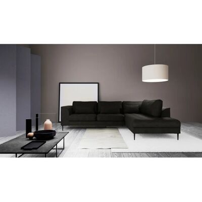 TRENDMANUFAKTUR Luzi Velourssofa - L-Form mit Stauraum TRENDMANUFAKTUR Luzi Velourssofa - L-Form mit Stauraum