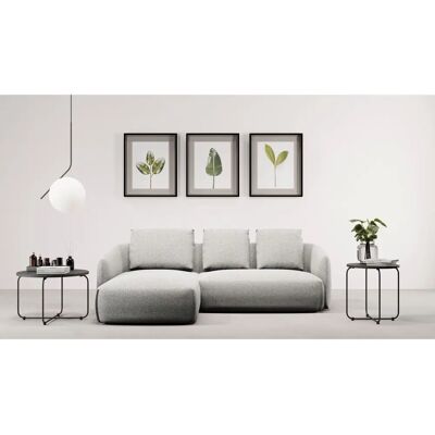 Guido Maria Kretschmer Home & Living Shawn L-Form-Sofa - Chenille, Recamiere links Guido Maria Kretschmer Home & Living Shawn L-Form-Sofa - Chenille, Recamiere links