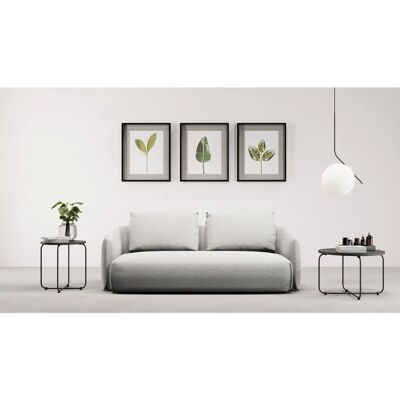 Guido Maria Kretschmer Shawn Sofa - 3-Sitzer Grau Modernes Möbel Guido Maria Kretschmer Shawn Sofa - 3-Sitzer Grau Modernes Möbel