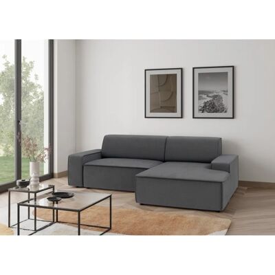 Trendmanufaktur - Graz - anthrazit - L-Form - Sofa Trendmanufaktur - Graz - anthrazit - L-Form - Sofa