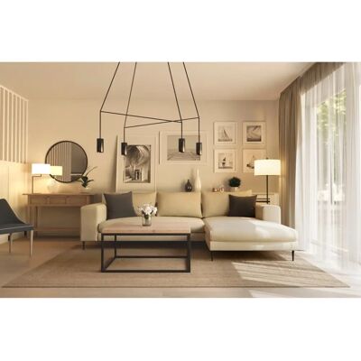 INOSIGN Aurora Ecksofa - L-Form, Stoff, Beige, 324x170cm INOSIGN Aurora Ecksofa - L-Form, Stoff, Beige, 324x170cm