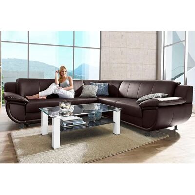 TRENDMANUFAKTUR Rondo - Schlafsofa, 267x247 cm, Braun TRENDMANUFAKTUR Rondo - Schlafsofa, 267x247 cm, Braun