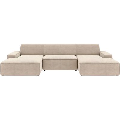 Trendmanufaktur - Graz - Beige - U-Form - Sofa Trendmanufaktur - Graz - Beige - U-Form - Sofa