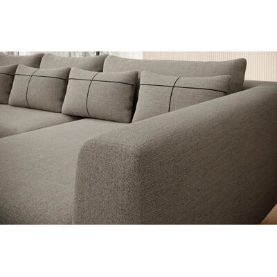 INOSIGN Cross L-Form Sofa - Strapazierfähiger Polyesterbezug INOSIGN Cross L-Form Sofa - Strapazierfähiger Polyesterbezug