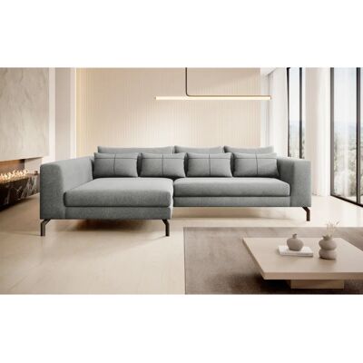 INOSIGN Cross L-Form Sofa - Weiche Kissen & Struktur INOSIGN Cross L-Form Sofa - Weiche Kissen & Struktur