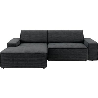 Trendmanufaktur - Graz - Recamiere links - dunkelgrau - Ecksofa Trendmanufaktur - Graz - Recamiere links - dunkelgrau - Ecksofa