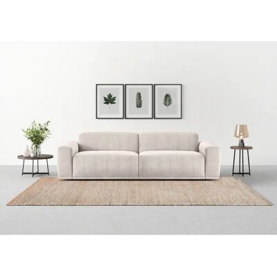 TRENDMANUFAKTUR Braga - Modern 4-Sitzer Sofa in Beige TRENDMANUFAKTUR Braga - Modern 4-Sitzer Sofa in Beige