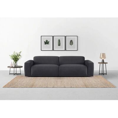 TRENDMANUFAKTUR Braga - Modernes Polyester Sofa - 254x72x107cm TRENDMANUFAKTUR Braga - Modernes Polyester Sofa - 254x72x107cm