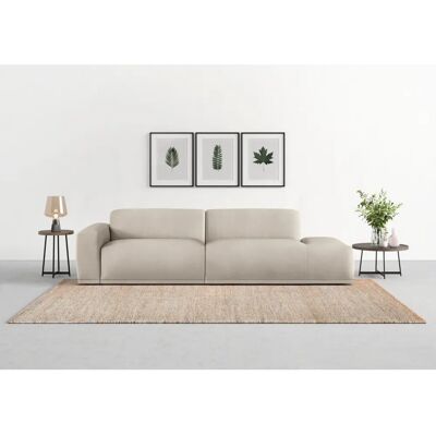 TRENDMANUFAKTUR Braga Sofa - modern, dove, 277cm TRENDMANUFAKTUR Braga Sofa - modern, dove, 277cm