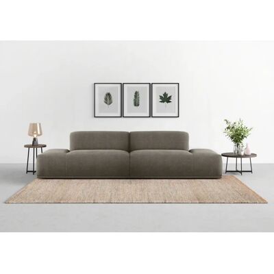 TRENDMANUFAKTUR Braga - Modernes Ledersofa mit Struktur TRENDMANUFAKTUR Braga - Modernes Ledersofa mit Struktur