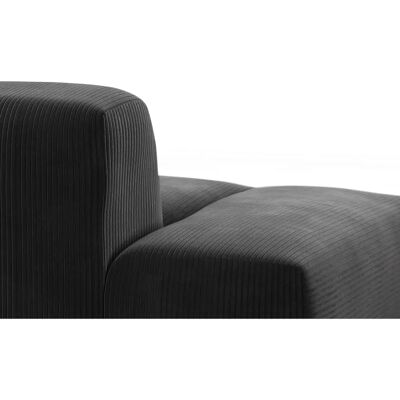 TRENDMANUFAKTUR Braga Sofa - Modern Anthrazit Stoff TRENDMANUFAKTUR Braga Sofa - Modern Anthrazit Stoff