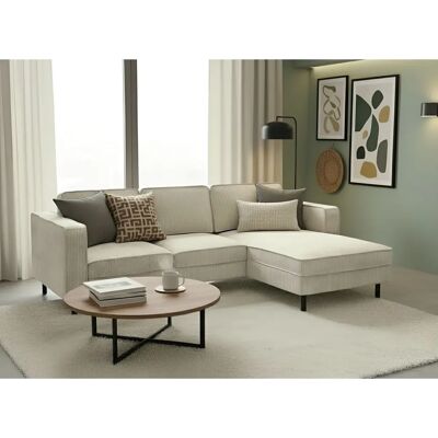 Trendmanufaktur - Watkins - Cream - Schlaffunktion - Ecksofa Trendmanufaktur - Watkins - Cream - Schlaffunktion - Ecksofa