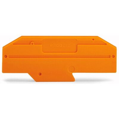 WAGO 282-333 Abschlussplatte - Orange - 25 Stück WAGO 282-333 Abschlussplatte - Orange - 25 Stück