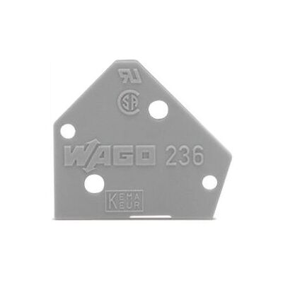 Cubierta de borne WAGO 236-400 - Accesorio para terminales Cubierta de borne WAGO 236-400 - Accesorio para terminales
