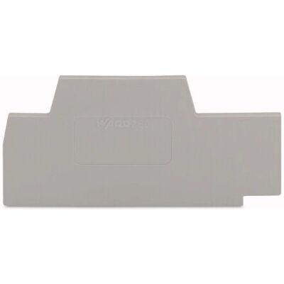 Wago 280-342 Drahtverbinder - Abschluss- und Trennplatte, 2,5mm, Grau - Drahtverbinder Wago 280-342 Drahtverbinder - Abschluss- und Trennplatte, 2,5mm, Grau - Drahtverbinder