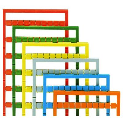 Wago 264-900/000-006 Anschlussklemme Zubehör - 50 Markierungen, Blau, Schnelles ID Wago 264-900/000-006 Anschlussklemme Zubehör - 50 Markierungen, Blau, Schnelles ID