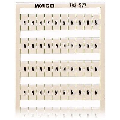 Wago 793-577 Marqueurs de bornes - Terminal block markers - Publicité Wago 793-577 Marqueurs de bornes - Terminal block markers - Publicité