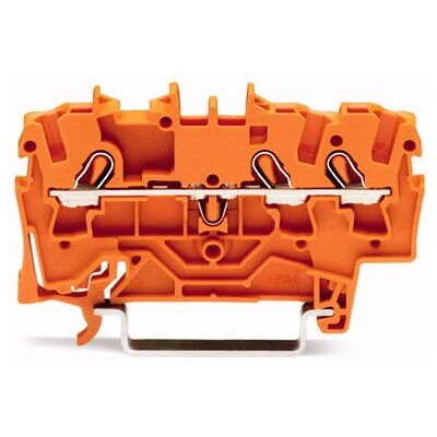WAGO 2002-1302 Terminal - Naranja - 3 Conductores WAGO 2002-1302 Terminal - Naranja - 3 Conductores