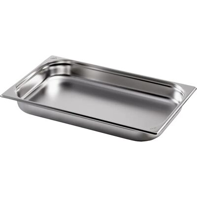 Saro GN 1/1 Edelstahlbehälter - 200mm Tiefe - 28L Volumen Saro GN 1/1 Edelstahlbehälter - 200mm Tiefe - 28L Volumen