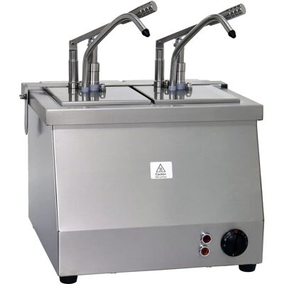SARO - BM-0214 - 2x1/4 - 2x1/6 - Bain-marie SARO - BM-0214 - 2x1/4 - 2x1/6 - Bain-marie