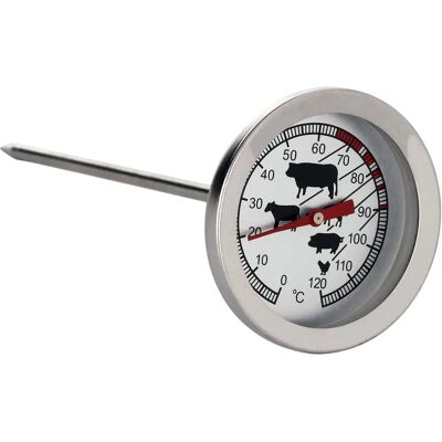 Saro Modelo 4710 Termómetro de carne de acero inoxidable - Sonda de temperatura Saro Modelo 4710 Termómetro de carne de acero inoxidable - Sonda de temperatura