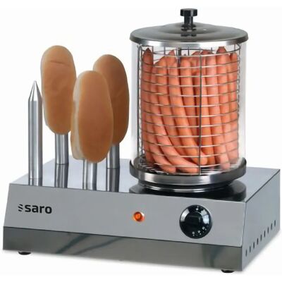 Saro CS-400 Calienta Hot Dogs - Acero Inoxidable - Termostato Ajustable Saro CS-400 Calienta Hot Dogs - Acero Inoxidable - Termostato Ajustable