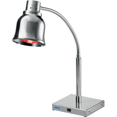 Lampada riscaldante a infrarossi Saro PLC 250 - Regolabile, Cromo Lampada riscaldante a infrarossi Saro PLC 250 - Regolabile, Cromo