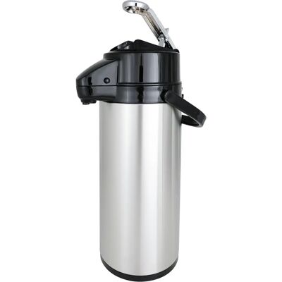 Saro 317-2076 Vakuumflasche - 2,2L - Schwarz - Edelstahl Saro 317-2076 Vakuumflasche - 2,2L - Schwarz - Edelstahl