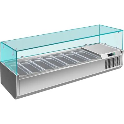 Saro VRX 1800/380 - Edelstahl - Display case refrigerator Saro VRX 1800/380 - Edelstahl - Display case refrigerator