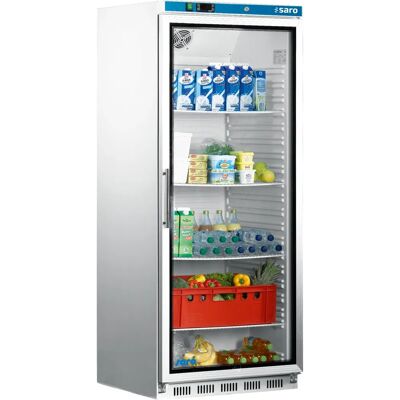 Saro HK 600 GD - Weiß - Kühlschrank mit Glastür Saro HK 600 GD - Weiß - Kühlschrank mit Glastür