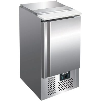 Saro Baldur S 400 - Salatette - Arbeitstisch aus Edelstahl Saro Baldur S 400 - Salatette - Arbeitstisch aus Edelstahl