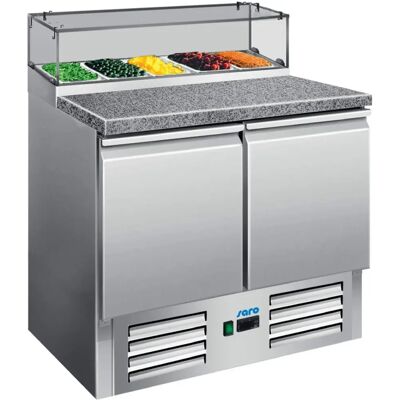 Saro Pizzatisch mit Glastisch, Modell PS 200 G Saro Pizzatisch mit Glastisch, Modell PS 200 G