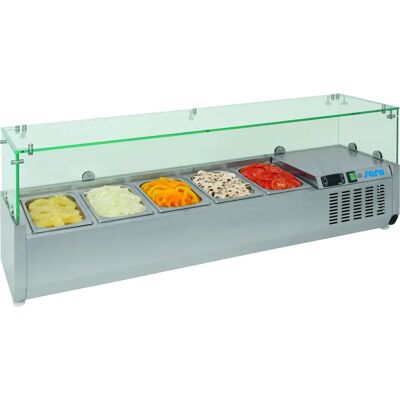 SARO Salatkühltheke VRX 1400/330 - Kühltisch SARO Salatkühltheke VRX 1400/330 - Kühltisch