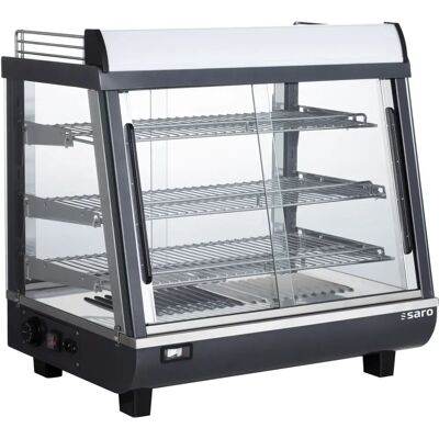 Saro Elias - Edelstahl Verkaufsdisplay, 96L, Schwarz Saro Elias - Edelstahl Verkaufsdisplay, 96L, Schwarz
