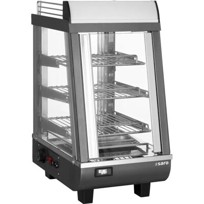 Saro LEON Schwarz Edelstahl Vitrine - Display Warmer Saro LEON Schwarz Edelstahl Vitrine - Display Warmer