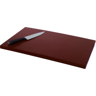 Saro 387-1010 Braune Polyethylen Küchen-Schneidebrett - Küchenhelfer Saro 387-1010 Braune Polyethylen Küchen-Schneidebrett - Küchenhelfer